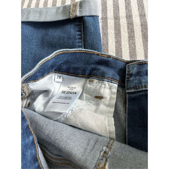 Hudson Natalie Dianna Slim Boyfriend Mid rise Jeans Size 26 - Picture 2 of 7